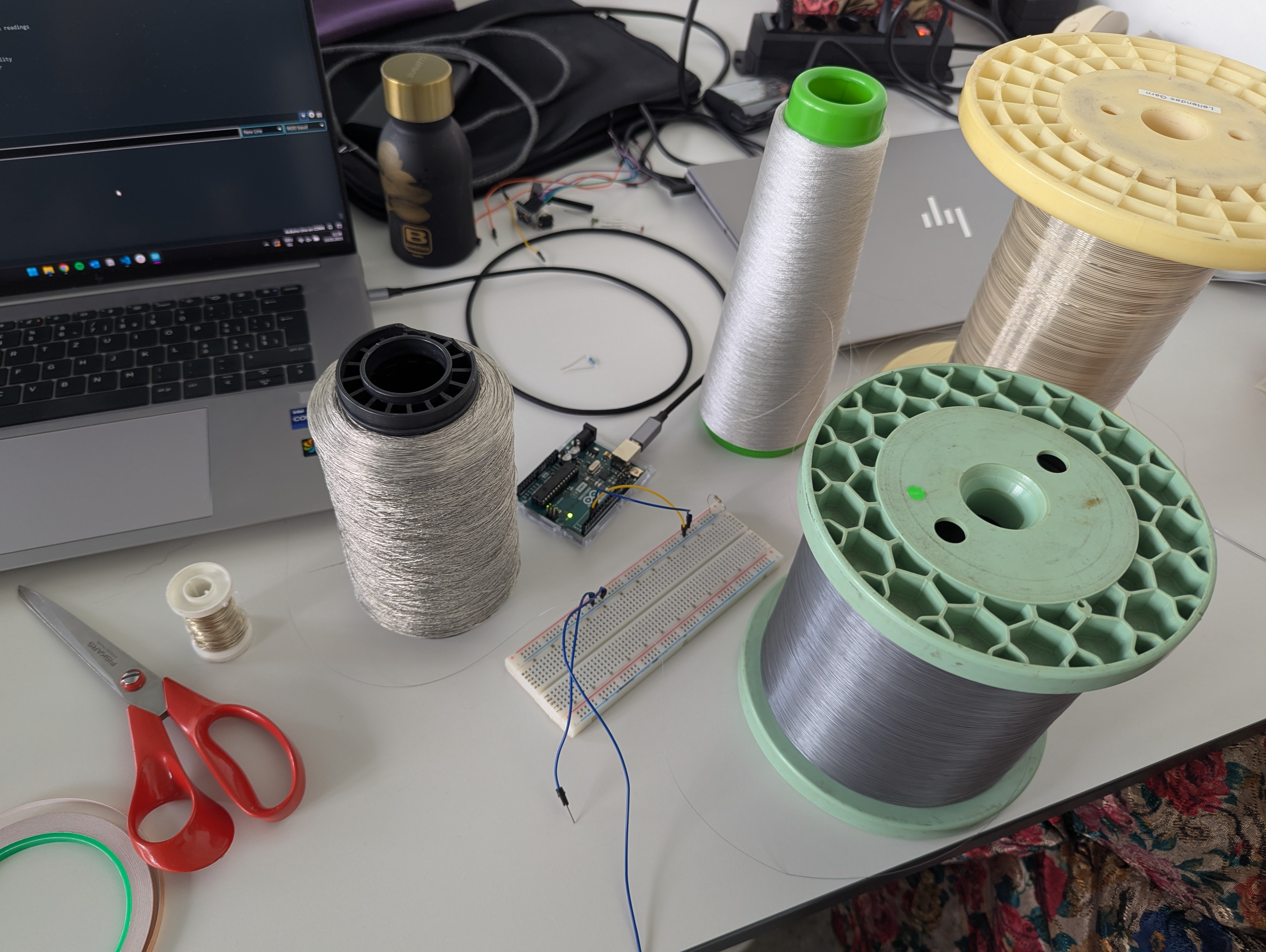 Diffrenct Conductive Threds